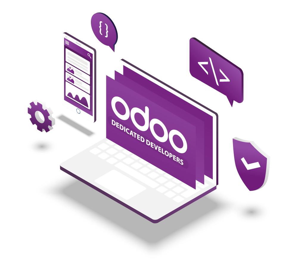 Odoo ERP implementation workflow dashboard